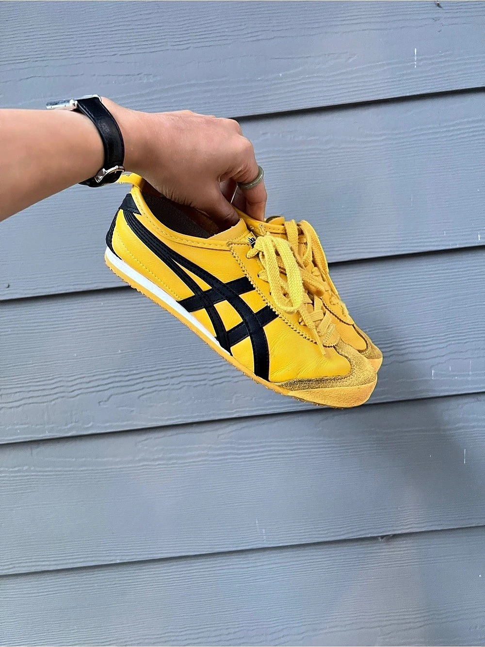 Onitsuka Tiger Mexico 66 Sneakers Yellow & Black